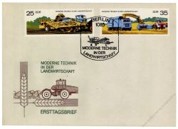 DDR 1977 FDC Mi-Nr. 2236-2239 SSt. Moderne Technik in der Landwirtschaft