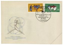 DDR 1977 FDC Mi-Nr. 2241-2246 SSt. Turn- und Sportfest