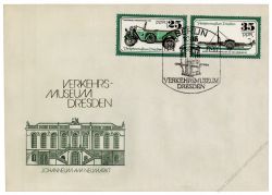 DDR 1977 FDC Mi-Nr. 2254-2258 SSt. Verkehrsmuseum Dresden