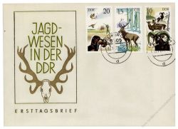 DDR 1977 FDC Mi-Nr. 2270-2275 ESt. Jagdwesen