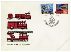 DDR 1977 FDC Mi-Nr. 2276-2280 SSt. Feuerwehr
