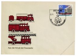 DDR 1977 FDC Mi-Nr. 2276-2280 SSt. Feuerwehr