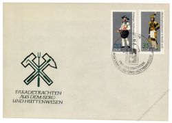 DDR 1978 FDC Mi-Nr. 2318-2321 SSt. Paradetrachten aus dem Bergbau und Httenwesen