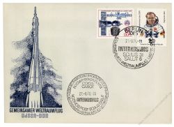 DDR 1978 FDC Mi-Nr. 2359-2362 SSt. Gemeinsamer Weltraumflug UdSSR-DDR