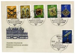 DDR 1978 FDC Mi-Nr. 2370-2375 SSt. 250 Jahre Staatliche Wissenschaftliche Museen Dresden