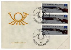 DDR 1978 FDC Mi-Nr. 2376-2381 (ZD) SSt. Jagdwaffen aus Suhl