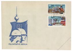 DDR 1979 FDC Mi-Nr. 2424-2425 ESt. FDJ-Initiative Berlin