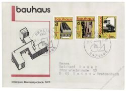 DDR 1980 FDC Mi-Nr. 2508-2513 SSt. Bauwerke im Bauhaus-Stil