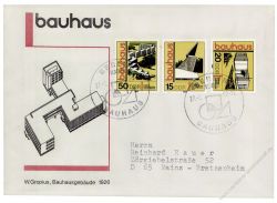 DDR 1980 FDC Mi-Nr. 2508-2513 SSt. Bauwerke im Bauhaus-Stil