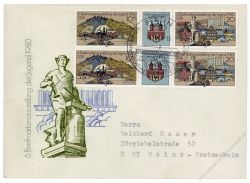 DDR 1980 FDC Mi-Nr. 2532-2533 (ZD) senkr. Paar SSt. Briefmarkenausstellung der Jugend