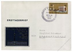 DDR 1980 FDC Mi-Nr. 2542 SSt. Interparlamentarische Konferenz