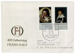 DDR 1980 FDC Mi-Nr. 2543-2546 SSt. 400. Geburtstag von Frans Hals