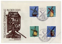 DDR 1981 FDC Mi-Nr. 2657-2660 SSt. Technische Denkmale