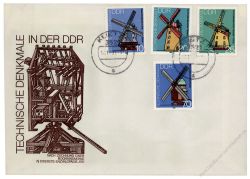 DDR 1981 FDC Mi-Nr. 2657-2660 ESt. Technische Denkmale