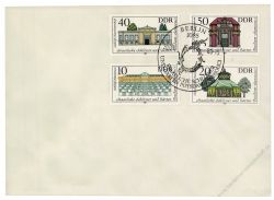 DDR 1983 FDC Mi-Nr. 2826-2829 SSt. Staatliche Schlsser und Grten