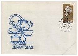 DDR 1984 FDC Mi-Nr. 2848 ESt. 100 Jahre Jenaer Glas