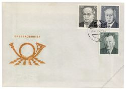 DDR 1984 FDC Mi-Nr. 2849-2851 ESt. Persnlichkeiten der deutschen Arbeiterbewegung