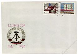 DDR 1984 FDC Mi-Nr. 2888-2889 ESt. 35 Jahre Deutsche Demokratische Republik