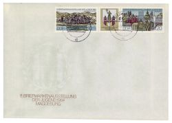 DDR 1984 FDC Mi-Nr. 2903-2904 (ZD) ESt. Briefmarkenausstellung der Jugend