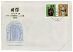 DDR 1985 FDC Mi-Nr. 2929-2930 ESt. Leipziger Frhjahrsmesse