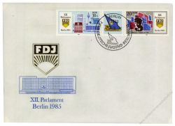 DDR 1985 FDC Mi-Nr. 2947-2948 (ZD) SSt. Parlament der Freien Deutschen Jugend