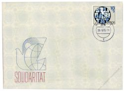 DDR 1985 FDC Mi-Nr. 2950 ESt. Internationale Solidaritt