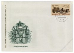 DDR 1985 FDC Mi-Nr. 2965-2966 (ZD) ESt. Internationale Briefmarkenausstellung