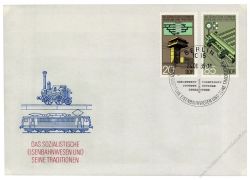 DDR 1985 FDC Mi-Nr. 2968-2971 SSt. Eisenbahnwesen