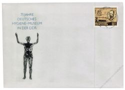 DDR 1987 FDC Mi-Nr. 3089 ESt. 75 Jahre Deutsches Hygiene-Museum