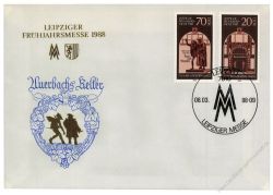 DDR 1988 FDC Mi-Nr. 3153-3154 SSt. Leipziger Frhjahrsmesse