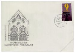 DDR 1988 FDC Mi-Nr. 3208 ESt. 50. Jahrestag der 