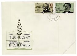 DDR 1990 FDC Mi-Nr. 3320-3321 ESt. Bedeutende Persnlichkeiten