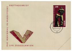 DDR 1967 FDC Mi-Nr. 1311 ESt. Internationale Mahn- und Gedenksttten