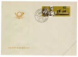 DDR 1967 FDC Mi-Nr. 1332 ESt. 15 Jahre landwirtschaftliche Produktionsgenossenschaften (LPG)