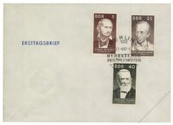 DDR 1967 FDC Mi-Nr. 1293-1297 SSt. Berhmte Persnlichkeiten