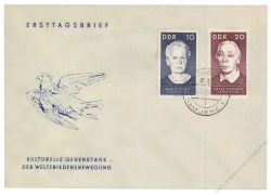 DDR 1967 FDC Mi-Nr. 1293-1297 ESt. Berhmte Persnlichkeiten
