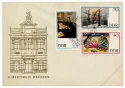 DDR 1967 FDC Mi-Nr. 1262-1267 SSt. Staatliche Kunstsammlungen Dresden