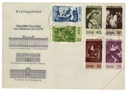 DDR 1967 FDC Mi-Nr. 1286-1291 SSt. Vermisste Gemlde