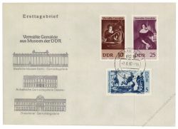 DDR 1967 FDC Mi-Nr. 1286-1291 ESt. Vermisste Gemlde