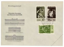 DDR 1967 FDC Mi-Nr. 1286-1291 ESt. Vermisste Gemlde