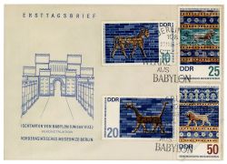 DDR 1966 FDC Mi-Nr. 1229-1232 SSt. Vorderasiatisches Museum Berlin