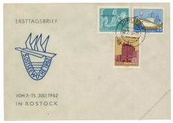 DDR 1962 FDC Mi-Nr. 898-900 ESt. Ostseewoche