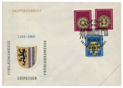 DDR 1965 FDC Mi-Nr. 1090-1092 SSt. Leipziger Frhjahrsmesse