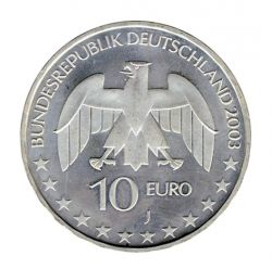 BRD 2003 J.498 10 Euro Justus von Liebig st