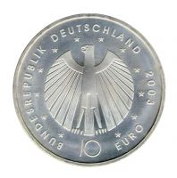 BRD 2003 J.499 10 Euro Fuball-WM-Deutschland 2006 Prgesttte: A st