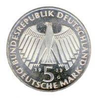 BRD 1973 J.412 5 DM Frankfurter Nationalversammlung st