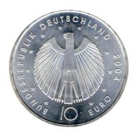 BRD 2004 J.504 10 Euro Fuball-WM-Deutschland 2006 Prgesttte: A st