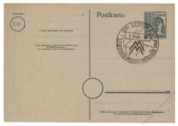Gemeinschaftsausgaben 1948 Mi-Nr. P962 SSt. Leipziger Frhjahrsmesse