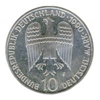 BRD 1990 J.449 10 DM Kaiser Friedrich I. Barbarossa vz-st