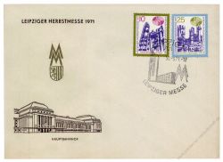 DDR 1971 Mi-Nr. 1700-1701 SSt. Leipziger Herbstmesse